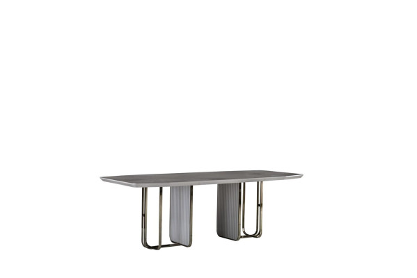Dining table White Table Luxury Dining room Style Elegant Beautiful Metal Modern