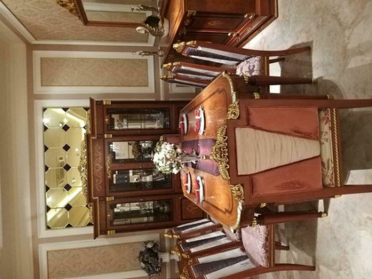 Noble Living room Luxury XXL Table Wood Tables Dining room 240cm Baroque Rococo new