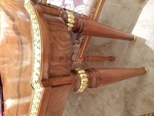 Noble Living room Luxury XXL Table Wood Tables Dining room 240cm Baroque Rococo new
