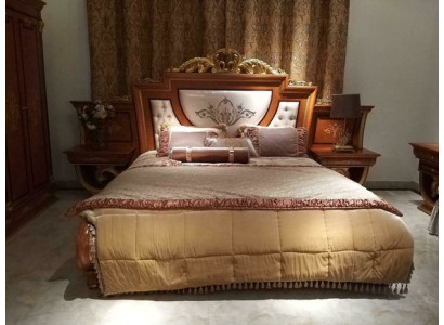 Bedroom Bed Noble Luxury Klass Classic Beds Rococo Baroque Antique