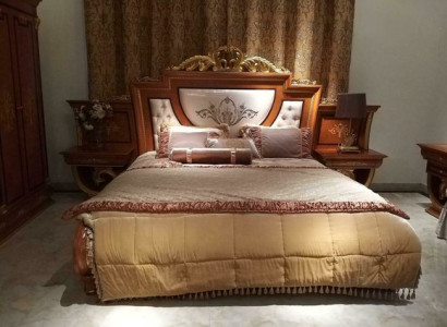 Bedroom Bed Noble Luxury Klass Classic Beds Rococo Baroque Antique