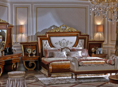 Bedroom Bed Noble Luxury Klass Classic Beds Baroque Rococo Antique E38 new