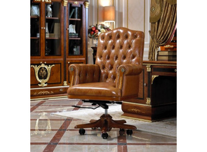 Study room Armchair Office Furniture Chef Armchair Banker Baroque Rococo
