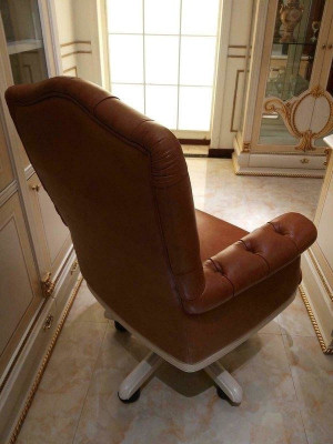 Armchair for Study room Office Furniture Chef Armchair Banker Baroque Rococo