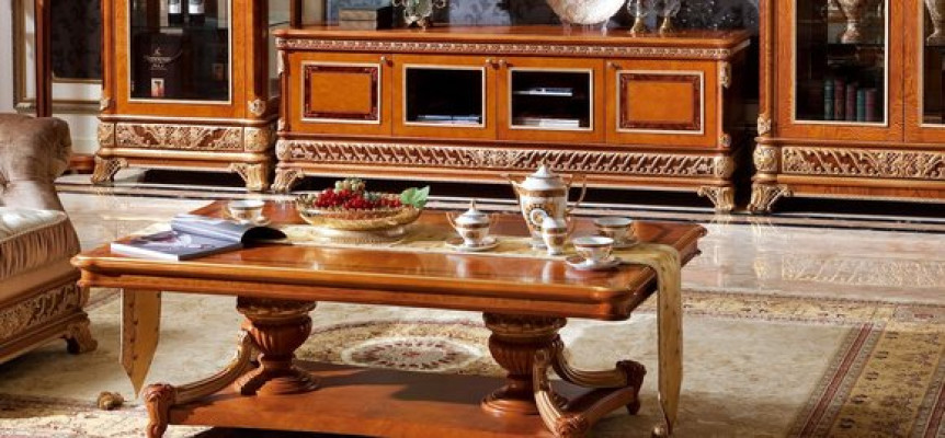 Elegant Designer Classic r Coffee table Side table Sofa Living room Table E62