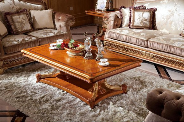 Elegant Designer Classic r Coffee table Side table Sofa Living room Table E62