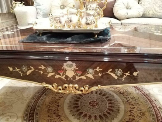 Living room Noble Designer Classic r Side table Sofa Table Coffee table