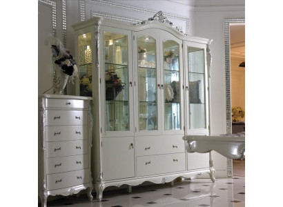 Display case Wardrobe Showcases Living room Show Cabinets Design Baroque Rococo