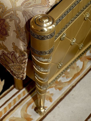 Wardrobe Wardrobe Baroque Rococo Wood Wall Cabinet Bedroom Real wood new