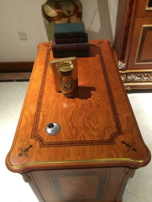 Desk Office Design Table Classic r Office Tables Baroque Rococo Wood new