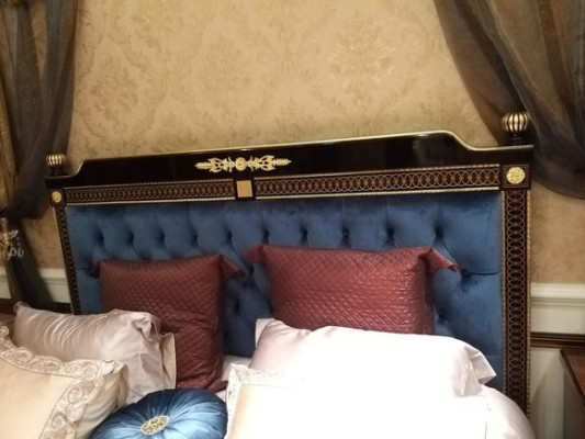 Double bed bed marriage bed Luxur Design Luxury Beds Rococo Baroque Antique style