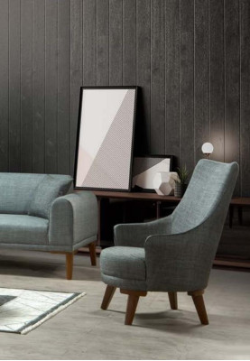 Modern Armchair Single Seater Design Armchair Living room Upholstery Furniture
