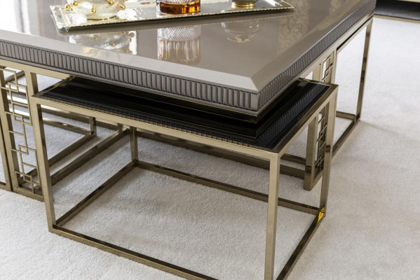 Coffee table Brown Beautiful Tables Living room Elegant Table Design Furniture Luxury new