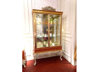 Display case Wardrobe Showcases Living room Show Cabinets Design Baroque Rococo