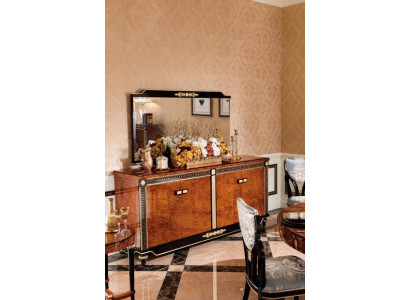 XXL Buffet Chest of drawers Chests of drawers Wardrobe Baroque Rococo Mirror Sideboard Console E69