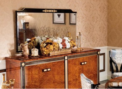 XXL Buffet Chest of drawers Chests of drawers Wardrobe Baroque Rococo Mirror Sideboard Console E69