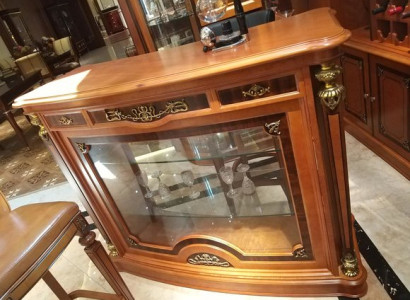 Bar counters bar table wood bar tables extra luxury class baroque rococo handcraft