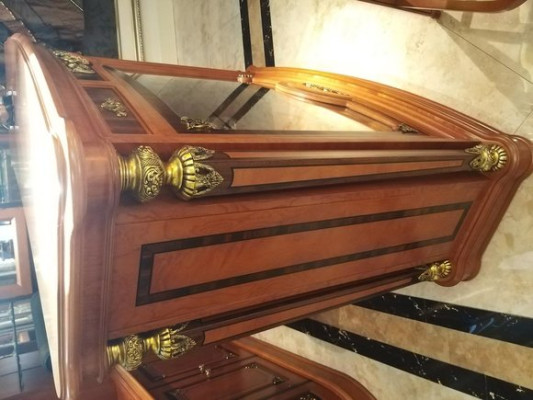 Bar counters bar table wood bar tables extra luxury class baroque rococo handcraft