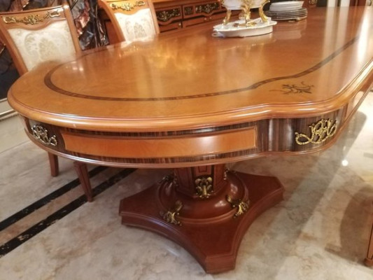 Baroque Rococo Style Furniture Dining table Tables Dining room Suite Table