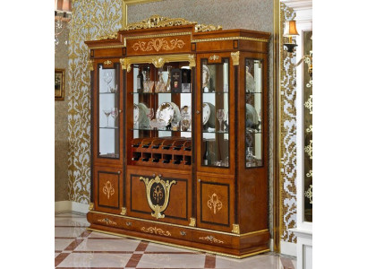 Display case Bar Wardrobe Cabinets Home Bar Classic Bar Antique Style Baroque Rococo new