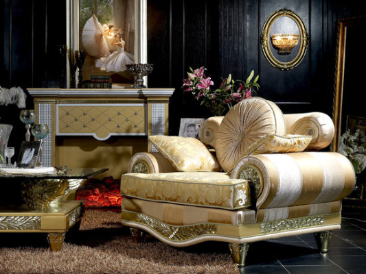 Classic Sofa set 3+1 Baroque Rococo Antique Style Sofa Couch Couches SB20 new
