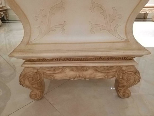 Royal Dining table Table Wood Tables Baroque Rococo Dining room Antique