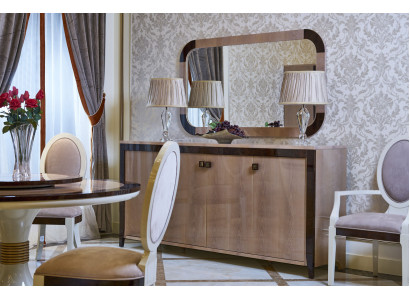 Elegant Style Furniture Bedroom Chest of drawers Classic Wardrobe Sideboard with Mirror