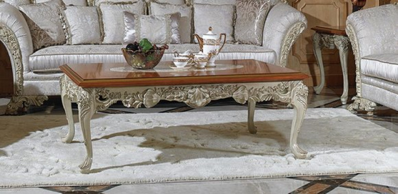 Sofa Living room Side Rococo Baroque Coffee table Sofa Table Coffee tables Tables