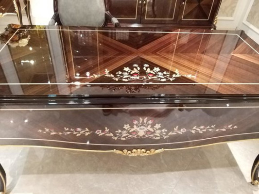 Desk Office Table Classic r Design Office Tables Baroque Rococo Wood new