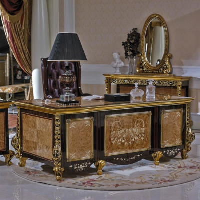 Desk Office Computer Table Designer Office Tables Baroque Rococo