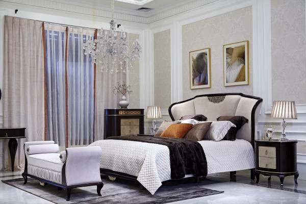 Beautiful baroque bed made from the highest quality materials