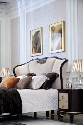 Beautiful baroque bed made from the highest quality materials