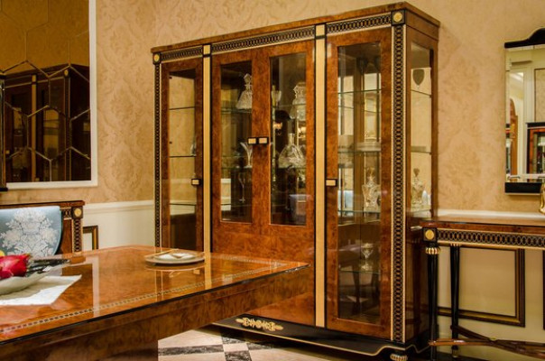 4 door display case wardrobe showcases living room show cabinets decor design