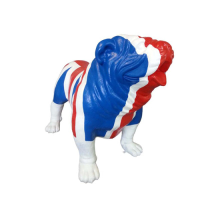 Garden Decoration Jack Union Bulldog Statue Figure Decorative Statues Sculpture Figures