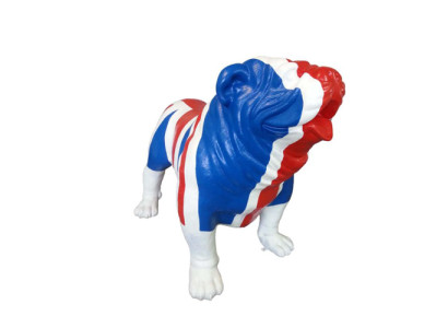 Garden Decoration Jack Union Bulldog Statue Figure Decorative Statues Sculpture Figures