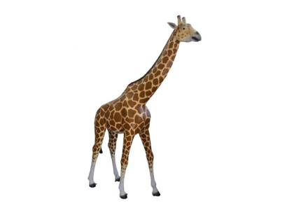 Garden Decoration Zoo Giraffe Statue Figure Decorative Statues Sculpture Figures 53 cm
