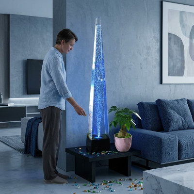Water column 146cm water wall columns wall partition LED illuminated