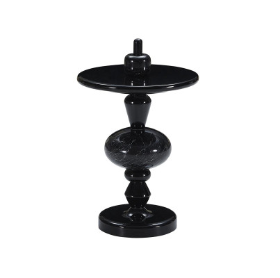 Side table Luxury Black Tables Living room Table Modern Design Furniture Wood