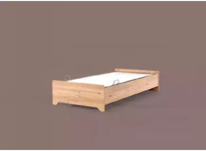 Modern Childrens bed Brown Fabric Bed Childrens room novelty 100x200cm