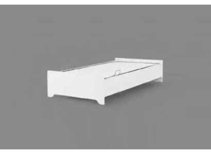 Wooden bed 100x200 single white youth bed in the children's room bed frame
