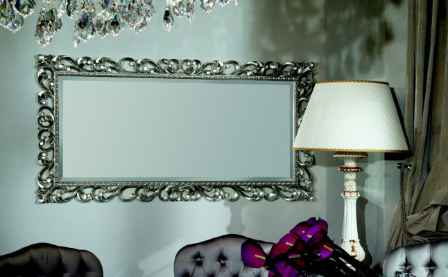 Standing mirror Large Mirror xxl royal Antique Art Nouveau Design Furniture new SP6330
