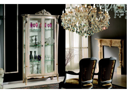 Design Furniture Wood Classic r Baroque Luxury Display case Wardrobe Shelf Italian Furniture new