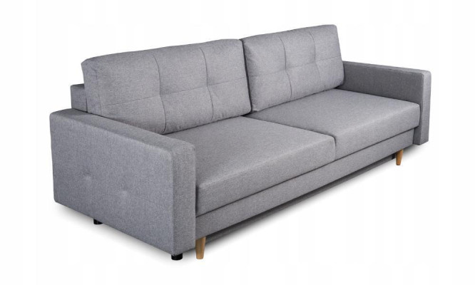 Sofa 3 Seater Gray Sofas Style Luxury Living room Modern Design Upholstery Fabric new