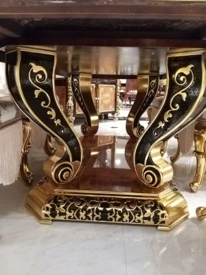 Magnificent dining room table and chairs with exclusive r proud table top