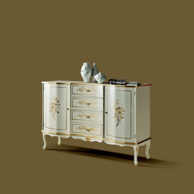 Luxury Chest of drawers Wardrobe Italian Wood Furniture Design Sideboard Console