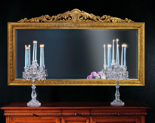 Design Wall mirror mirror house Medusa Mirror decoration antique hanging mirror new