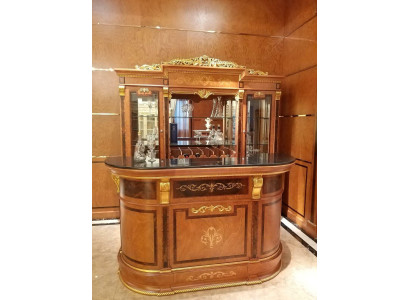 Bar table bar counter home bar tables baroque rococo elegant luxury style wood bar