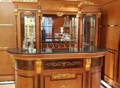 Bar table bar counter home bar tables baroque rococo elegant luxury style wood bar