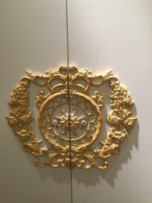 Wardrobe Shelf Storage Wardrobe Cabinets Wood Coat rack Baroque Rococo