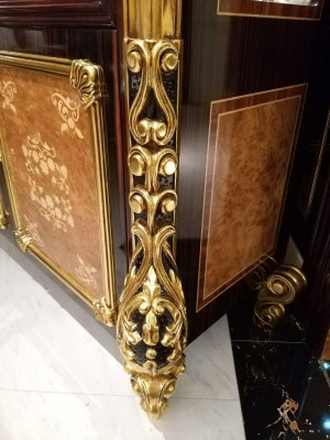 Display case Wardrobe Showcases Living room Decoration Show Cabinets Baroque Design